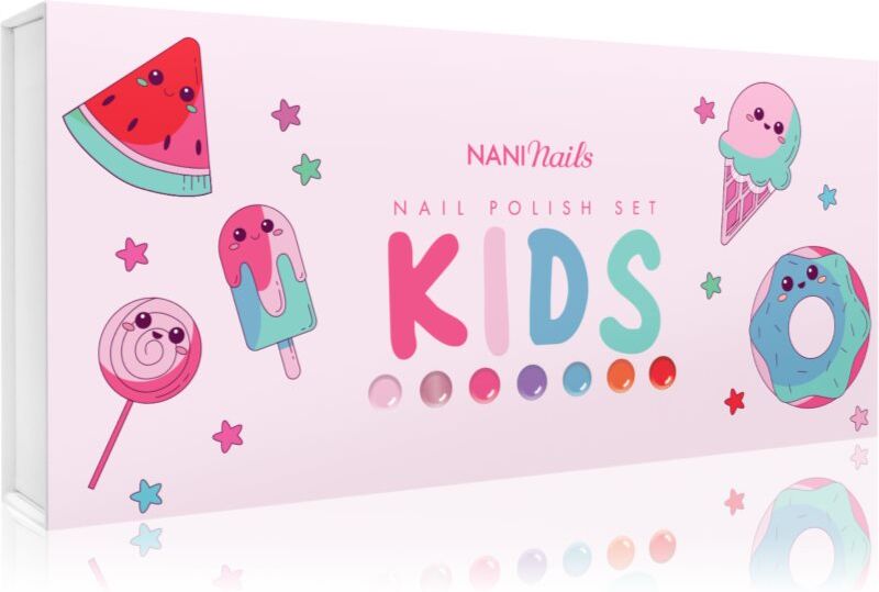 NaniNails NANI Kids Nail Polish Set kit de vernis à ongles pour enfant