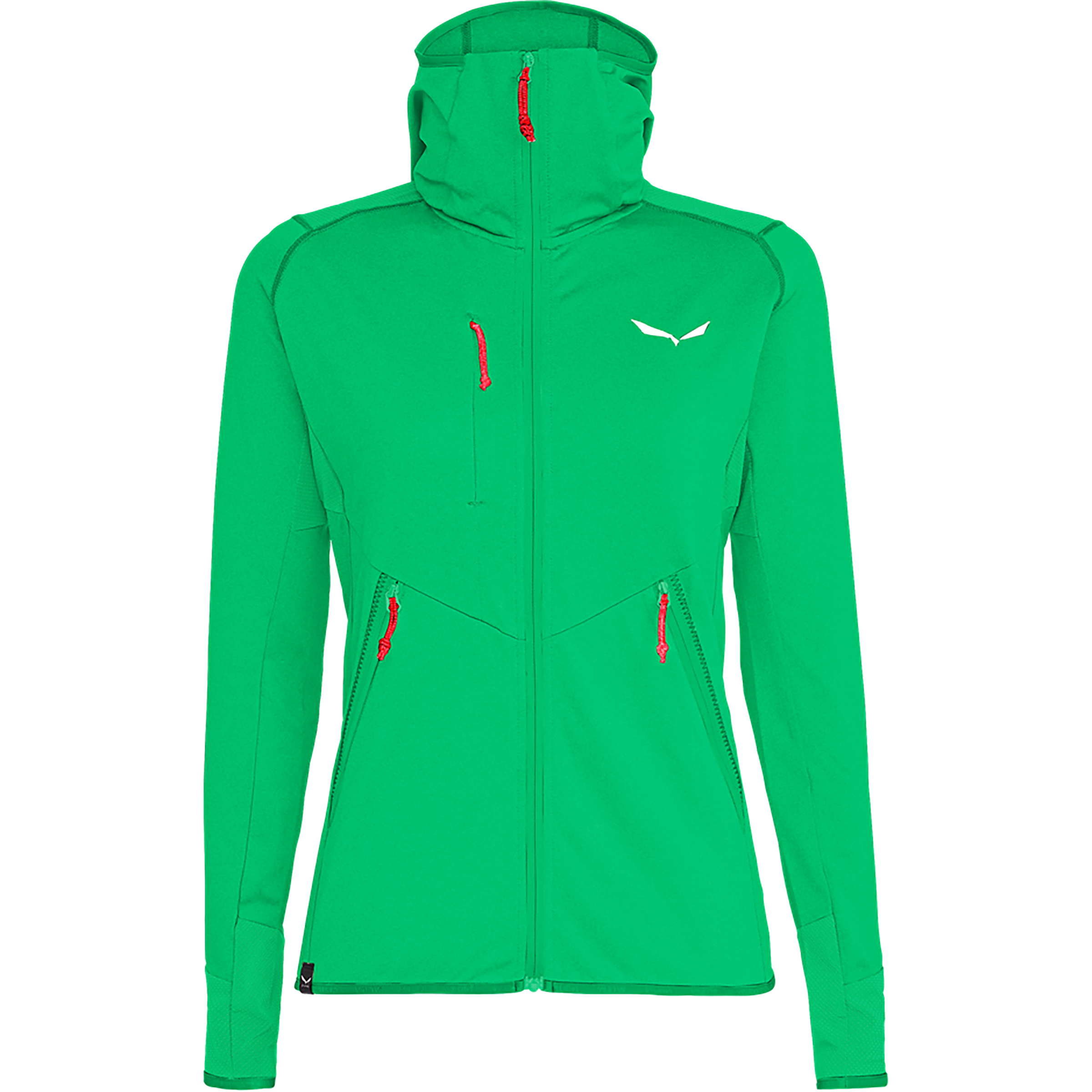 Salewa Agner Hybrid Damen Fleecejacke gruen Größe L Trekking Widerstandsfähig