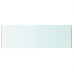 vidaXL Regalboden Glas Transparent 70x25 cm