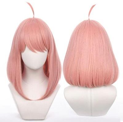 Uplift Essentials Angel Devil Orange Brown Cosplay Wig anya Forger