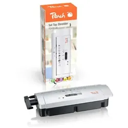 Peach PS400-00 Aktenvernichter Streifenzerkleinerung 72 dB 22 cm Grau