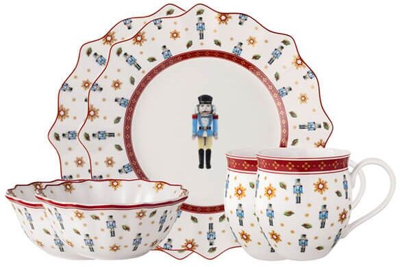 Villeroy & Boch Toys Delight 6 Piece Nutcracker Breakfast Set