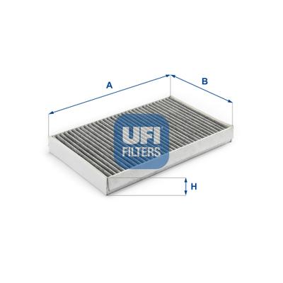 UFI Filter, Innenraumluft 54.155.00 für LAND ROVER