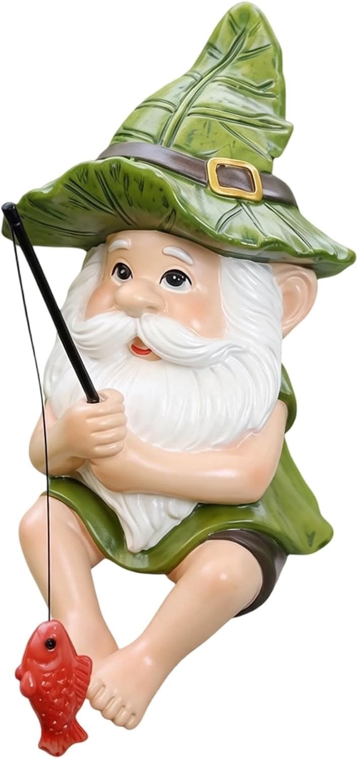 Weerbestendige grappige vis tuinbeeldjes voor decoratie in de tuin of vijver