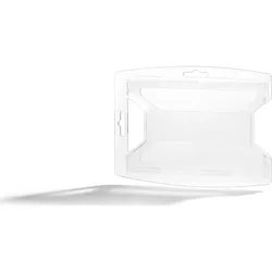 Durable Ausweishalter reXycle 54x85mm für 2 Karten transparent VE=25 Stück