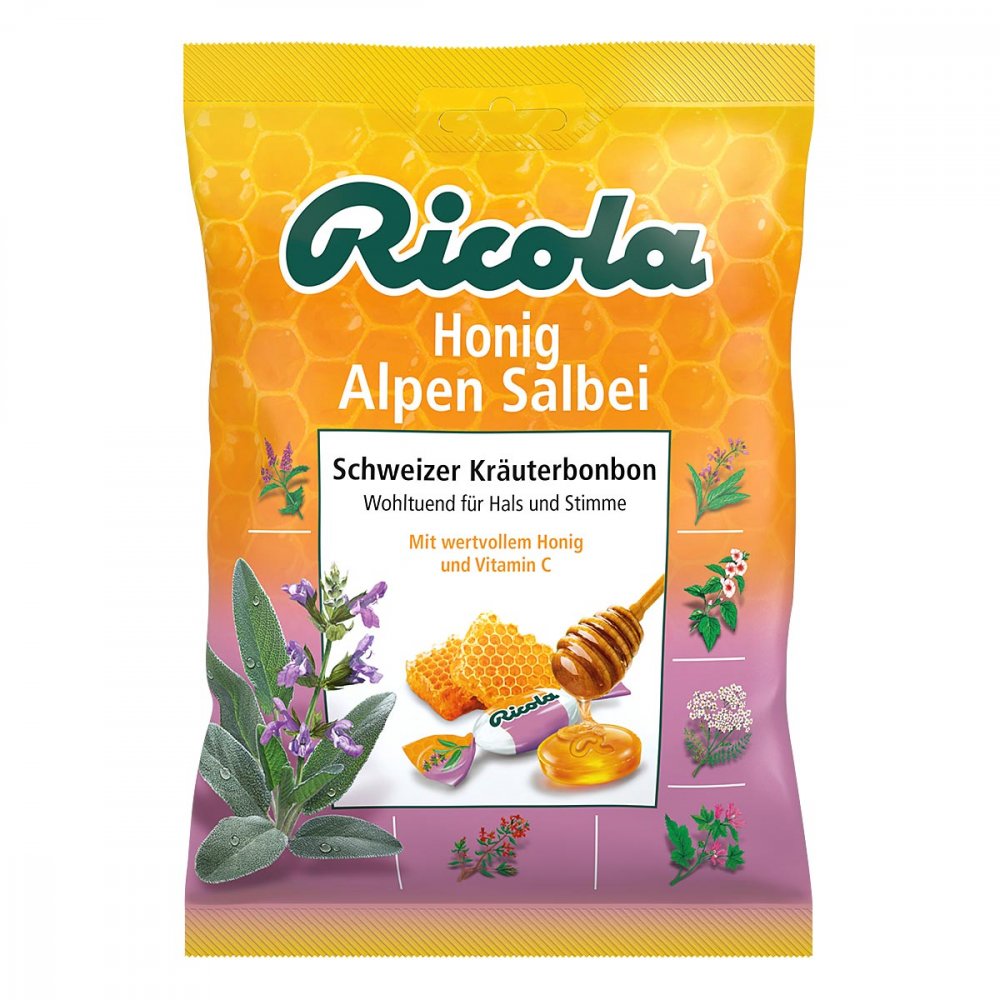 MARVECS GmbH Ricola mit Z. Honig Alpen Salbei Bonbons 12481619