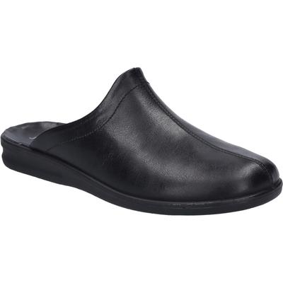 Hausschuh JOSEF SEIBEL "Belfort 450, schwarz", Herren, Gr. 40, schwarz, Obermaterial: 100% Rindsleder Leather cow., Schuhe Hausschuh