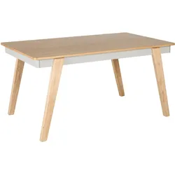 ESSTISCH 150/90/75 cm Hellbraun, Grau Rechteckig Phola
