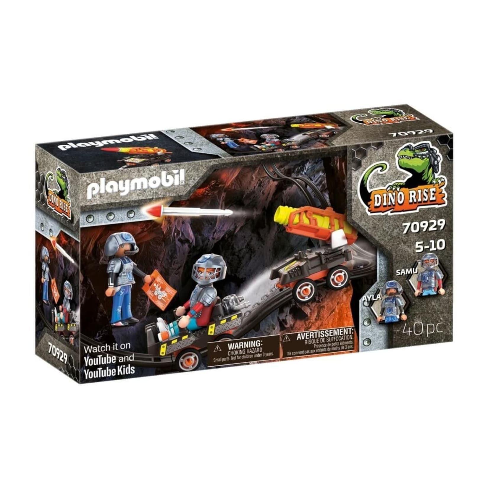 Playmobil Dino Mine Raketenkart