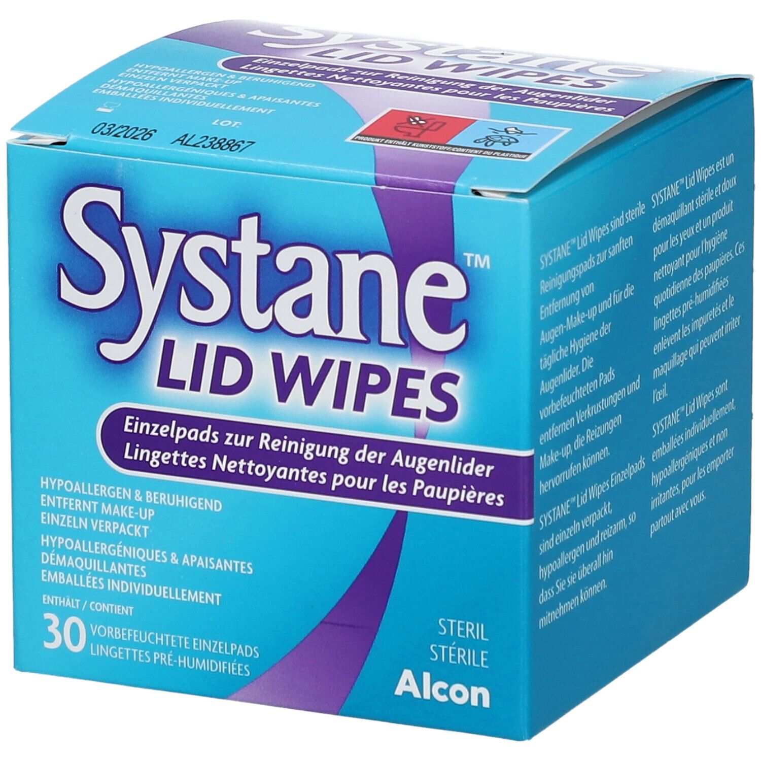 Systane LidWipes 30 St Tücher