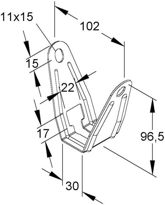 Niedax Support plafond DBT 40 (DBT 40)