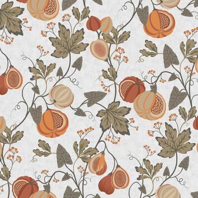 Transform Figgy Tree Orange Peel & Stick Wallpaper
