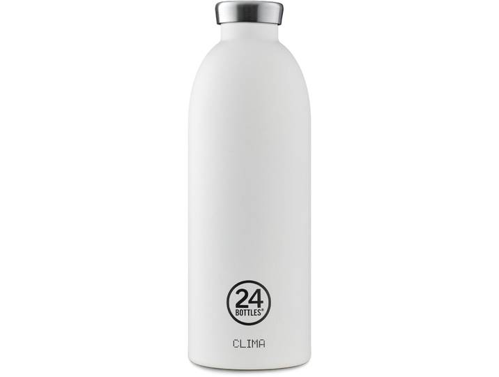Thermosflasche 24 Bottles Ice White H 25 cm 850 ml - Thermosflasche