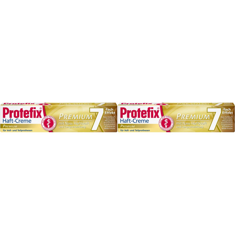 Protefix Haftcreme Premium x2 2x47 g Creme