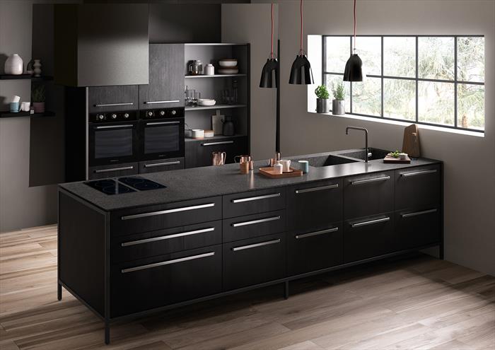 GLEM GAS Forno Elettrico Gfx92bk-s6-nero Lucido