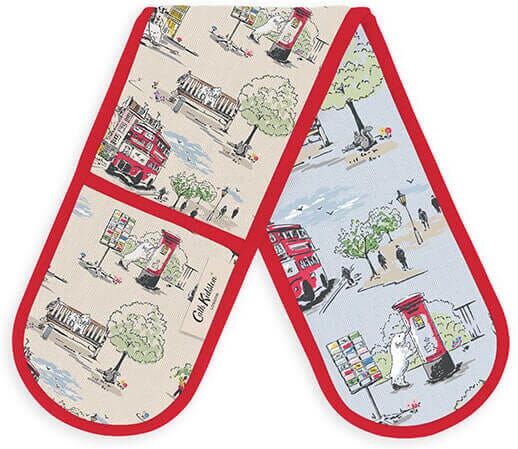 Cath Kidston Billie Goes To Town Double Oven Glove