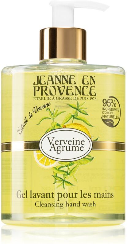 Jeanne en Provence Verveine Agrumes savon liquide mains 500 ml