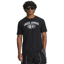 UNDER ARMOUR Wordmark Lockertag T-Shirt Herren 001 - black/white M