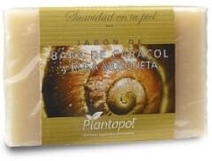 Plantapol Jabón Baba Caracol Rosa Mosqueta 100g