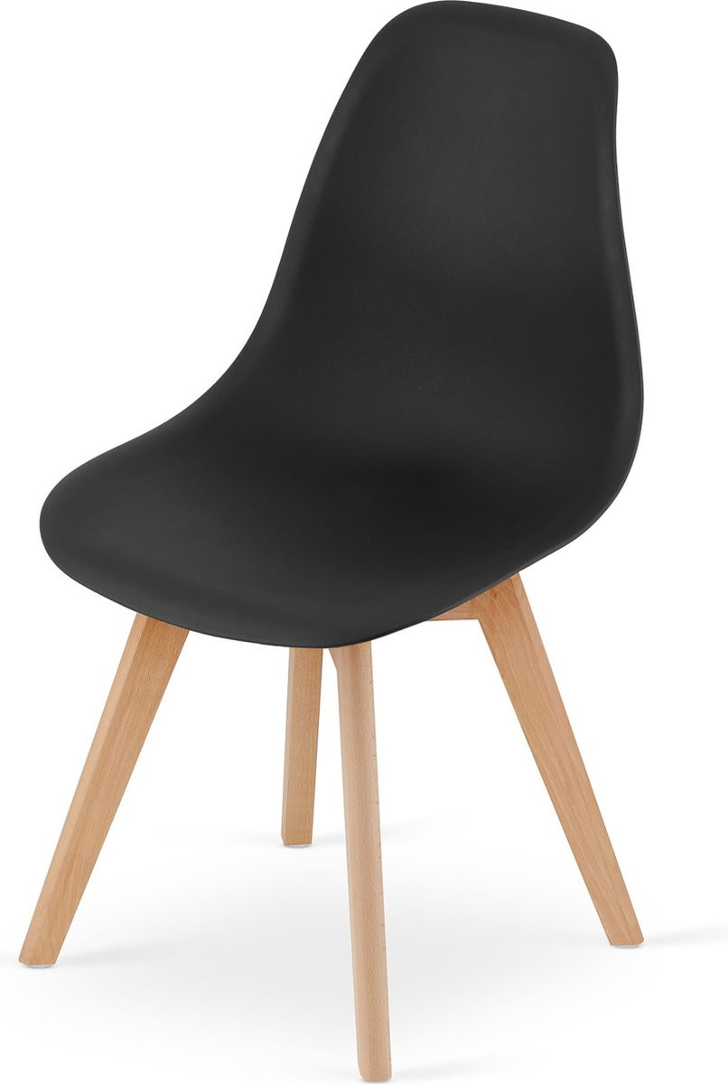 Viking Choice Eetkamerstoelen set van 2 zwart