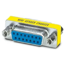 Phoenix Contact D-SUB Gender-Changer VS-15-GC-BU/BU