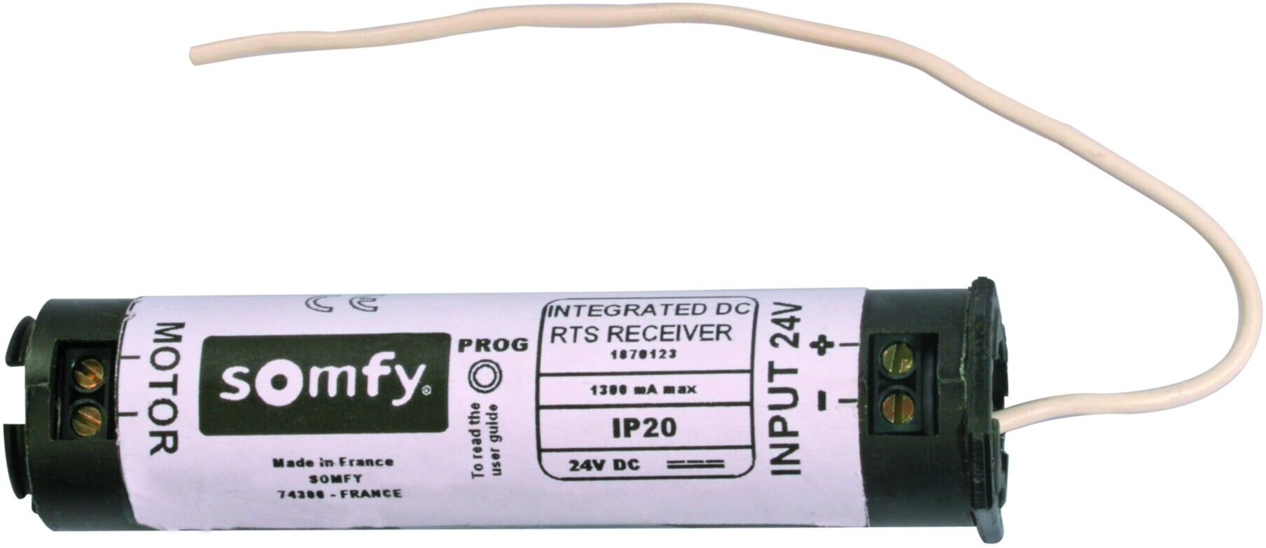somfy Funkempfänger 1870140 24VDC RTS-Funkempfänger)