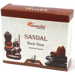 Aromatica Backflow Incense Cones - Sandalwood
