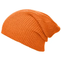 Strick-Beanie "MB7955" Knitted Lone - Orange