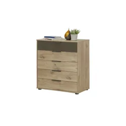 uno Kommode  Delft , holzfarben , Maße (cm): B: 80 H: 86 T: 43.0