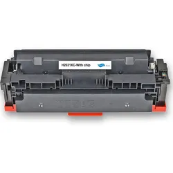 Kompatibel HP W2031X, 415X C mit Füllstandsanzeige Cyan Blau Toner Patrone für 6000 Seiten von Gigao
