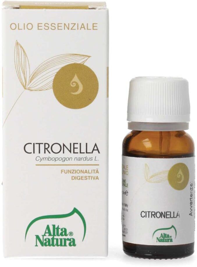 ALTA NATURA-INALME Srl Alta Natura Olio Essenziale Citronella 10 ml