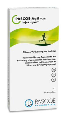 Pascoe pharmazeutische Präparate GmbH PASCOE-Agil HOM Injektopas Ampullen 10X2 ml 05952596