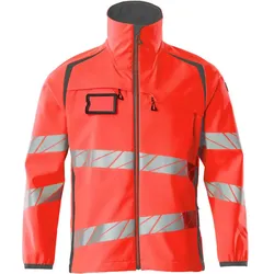 Warnschutz Softshelljacke "ACCELERATE SAFE" - 5XL - rot/dunkelanthrazit