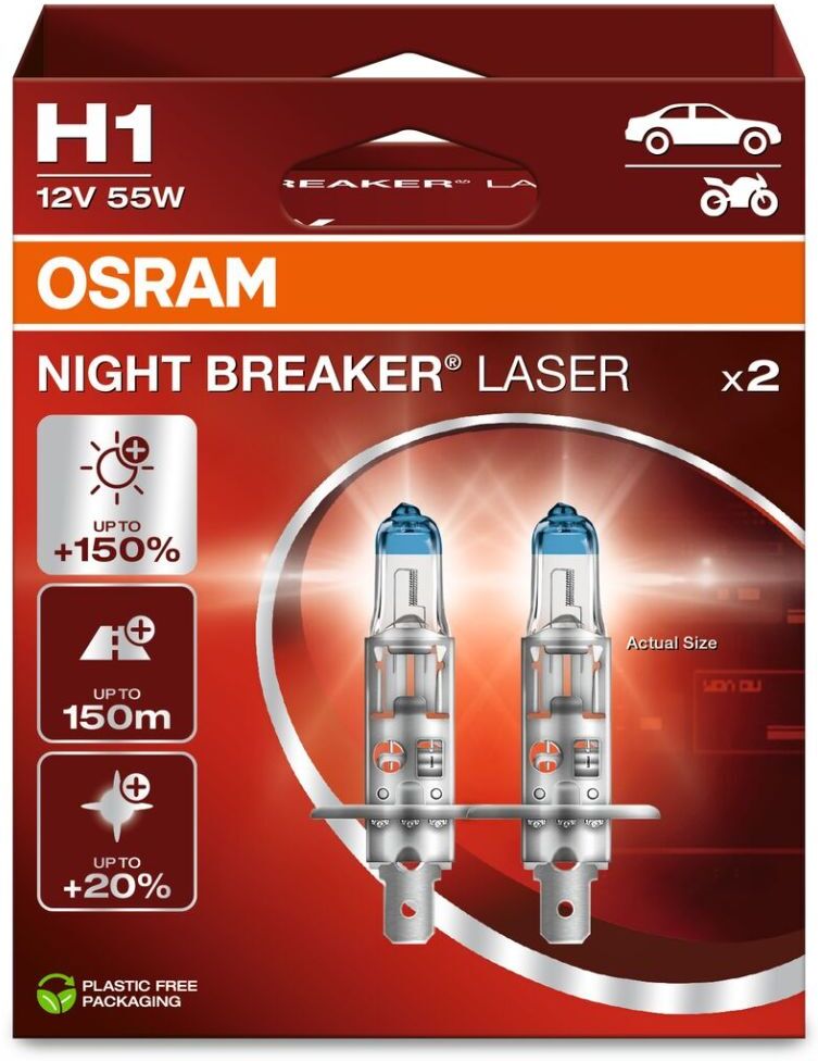Ams-Osram Lampadina, Faro di svolta NIGHT BREAKER® LASER 64150NL-2HB
