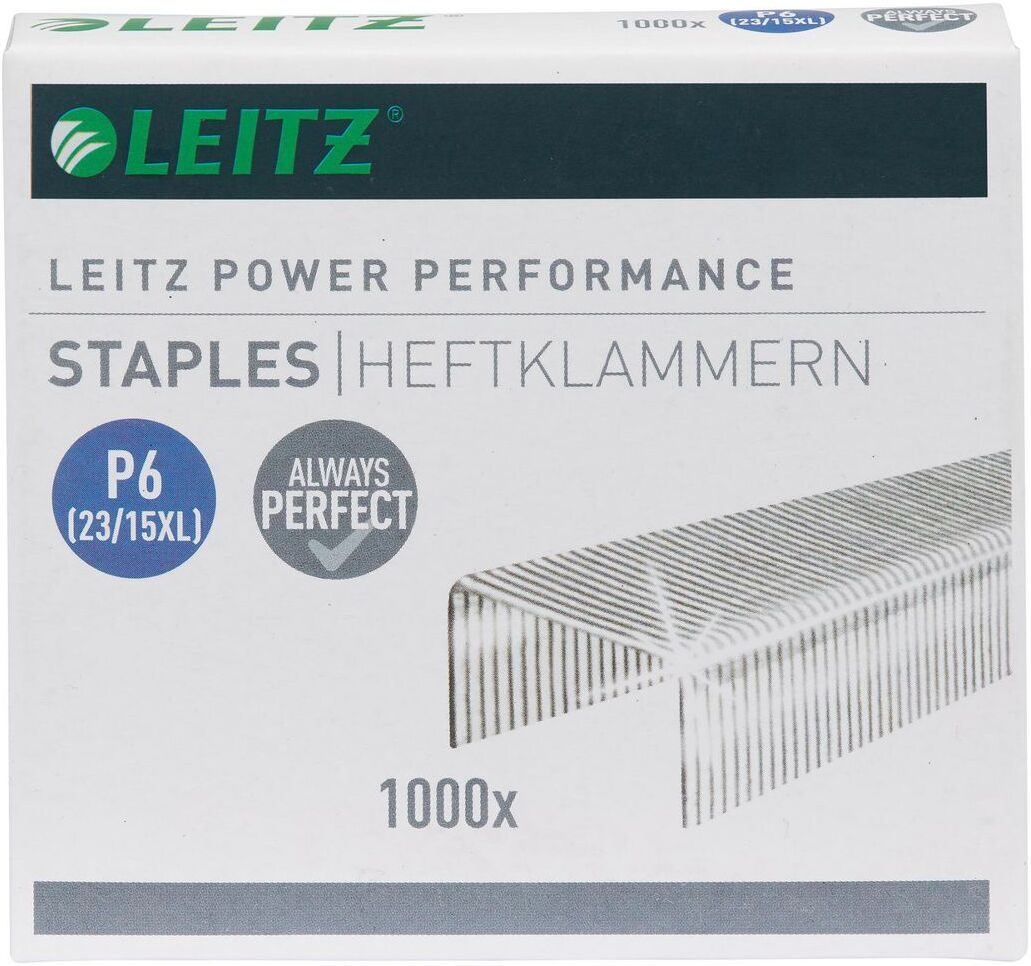 LEITZ Häftklammer P6 23/15XL 1000/fp