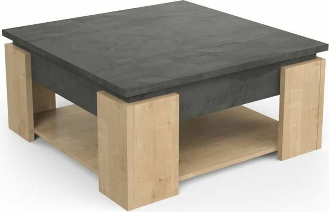 Demeyere Salontafel Austin Chene Hamilton/Sidewalk B: 80 cm, D: 80 cm, H: 37,2 cm