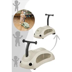 Globber Walk  ́n Roll 2in1 Eco / Laufwagen und Rutscher, Farbe: Beere