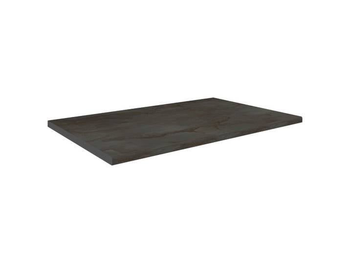 Mid.you Arbeitsplatte Steinoptik, Anthrazit, 100x2.8x60 cm, Küchen, Küchenmöbel, Küchenschränke, Küchenarbeitsplatten