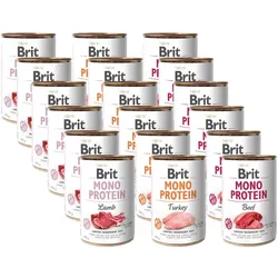 Brit Mono Protein MIX 18x400g