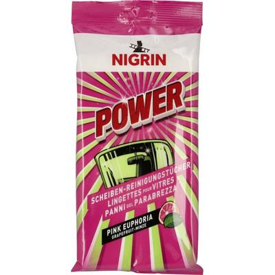 NIGRIN 683183:Scheiben-Reinigungstücher Pink Euphoria Grapefruit-Minze-Duft 1St.