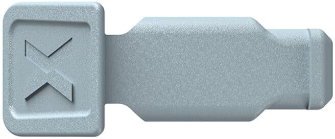 KNIPEX Clips ColorCode CS gris 00 61 10 (10 pièces) 21 mm (00 61 10 CS)