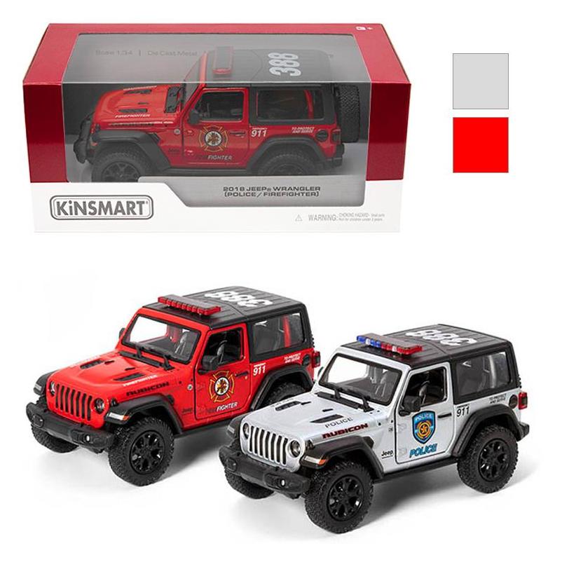 Kinsmart Jeep Wrangler Polizeiwache 1:34 (54612340)