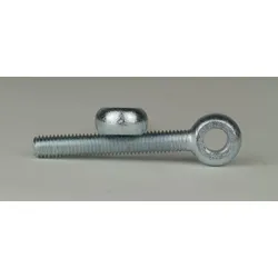 DIN 444 - Stahl 4.6 verzinkt - LBM 10x60 - Augenschrauben Form L langes Gewinde