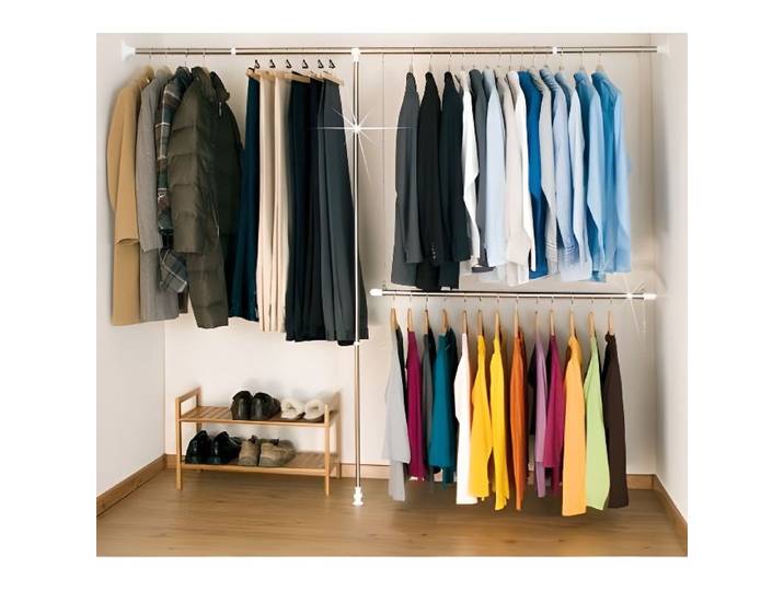 Kit dressing penderie télescopique dressing extensible