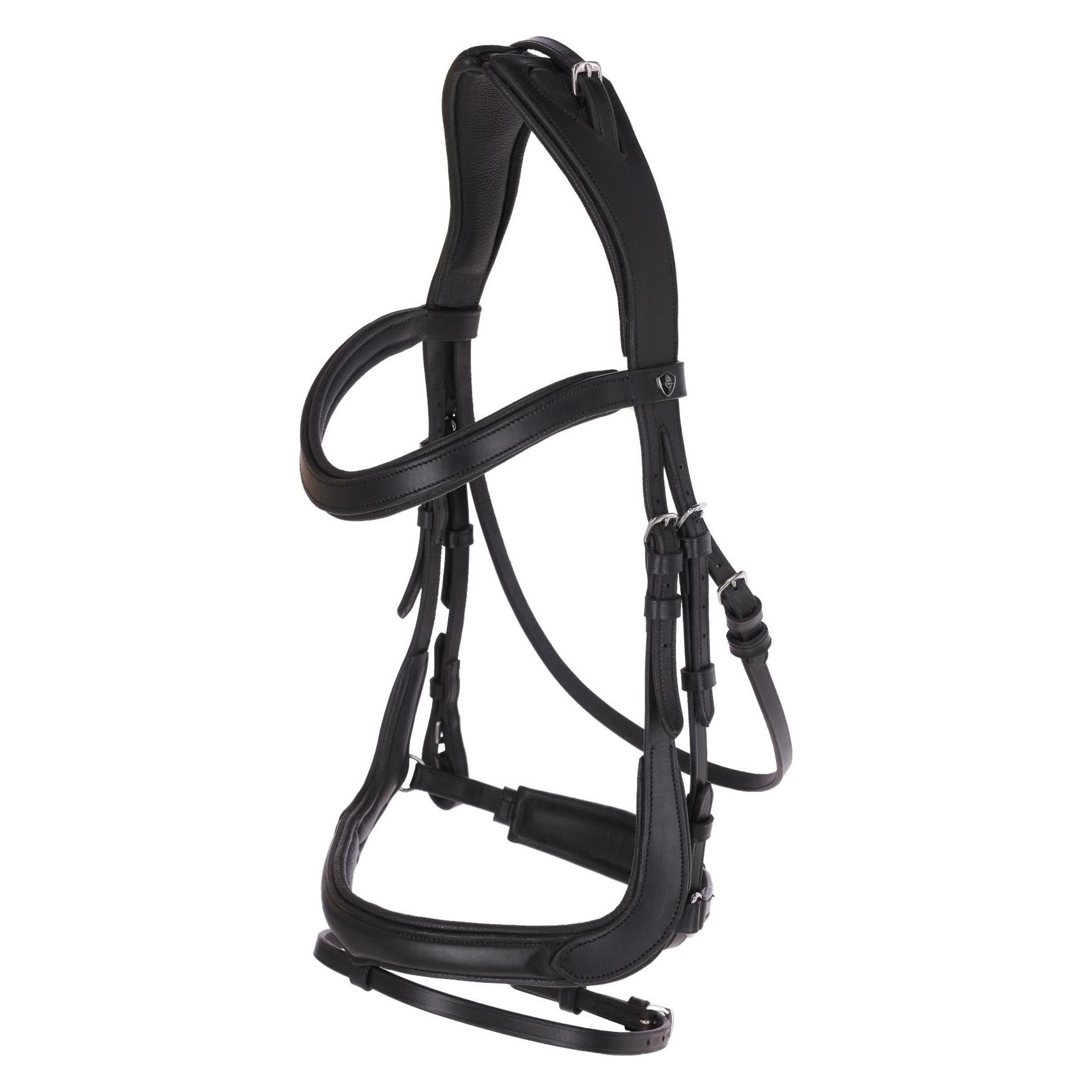 Kerbl Trensenzaum Anatomic schwarz Cob (3230203)