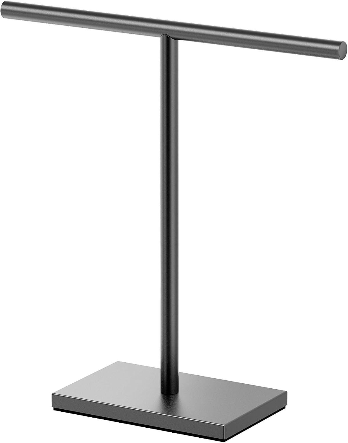 Gatco handdoekhouder voor T-shirt, modern, rechthoekig, matzwart