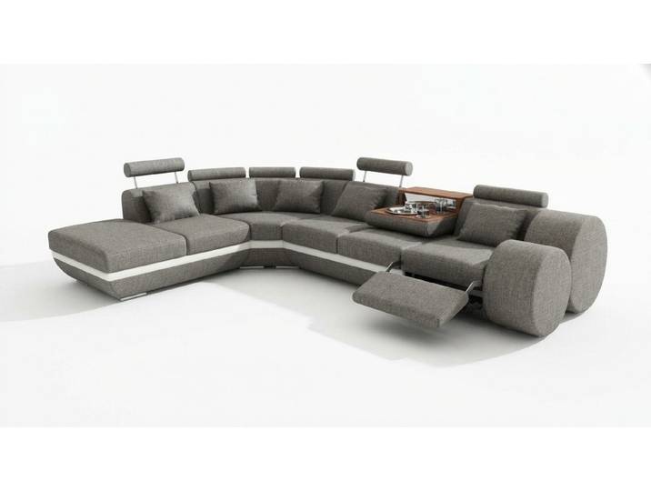 JVmoebel Ecksofa Ledersofa mit USB-Schnittstelle und hochwertigem Lederbezug, Made in Europa