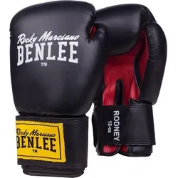 BENLEE Boxhandschuh aus Kunstleder RODNEY, Größe 14 in Schwarz Schwarz
