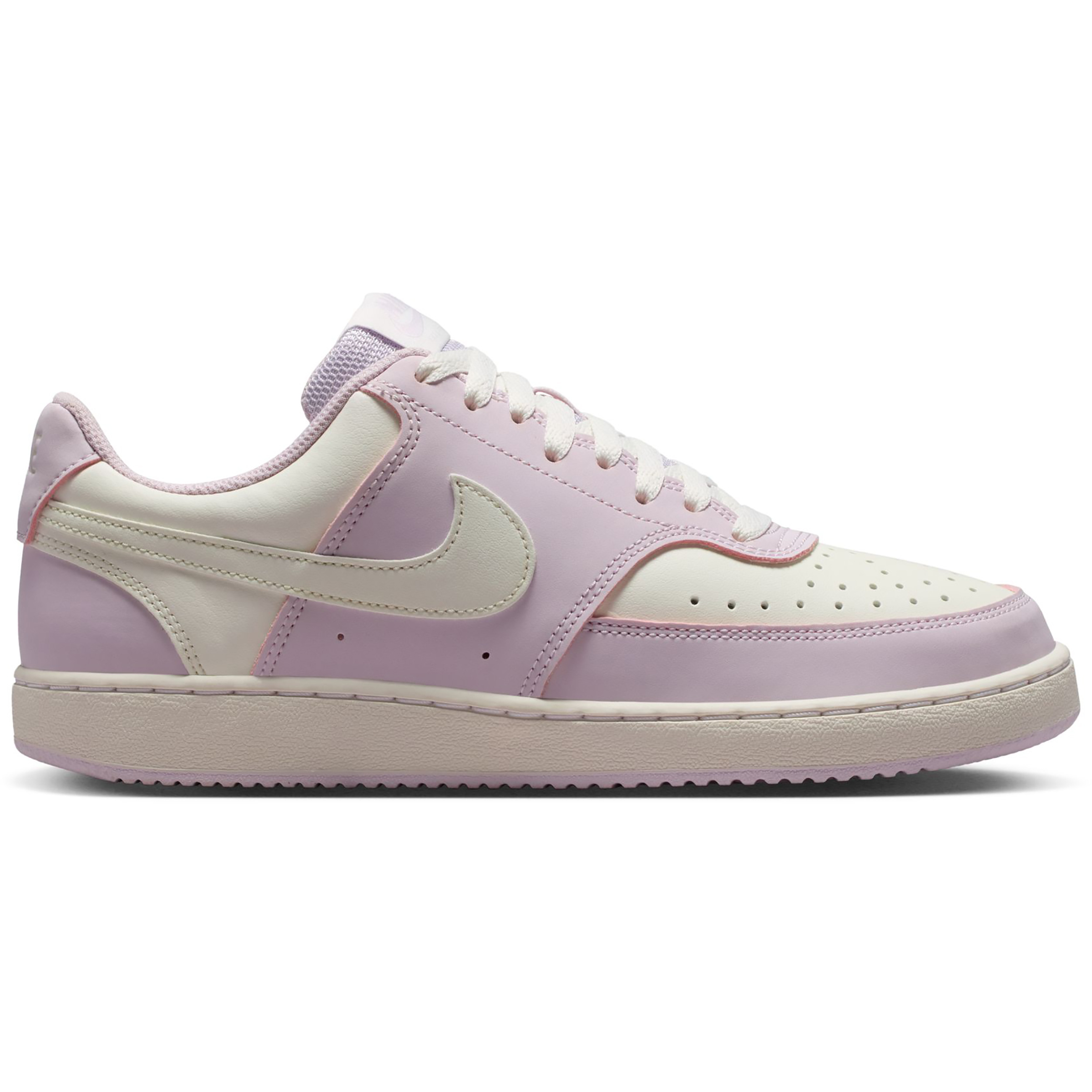 Nike Court Vision Low Damen Freizeitschuhe lila Größe 42 Lifestyle Atmungsaktiv
