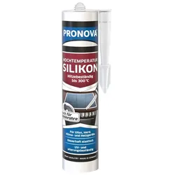 Pronova Hochtemperatur Silikon 300ml Schwarz